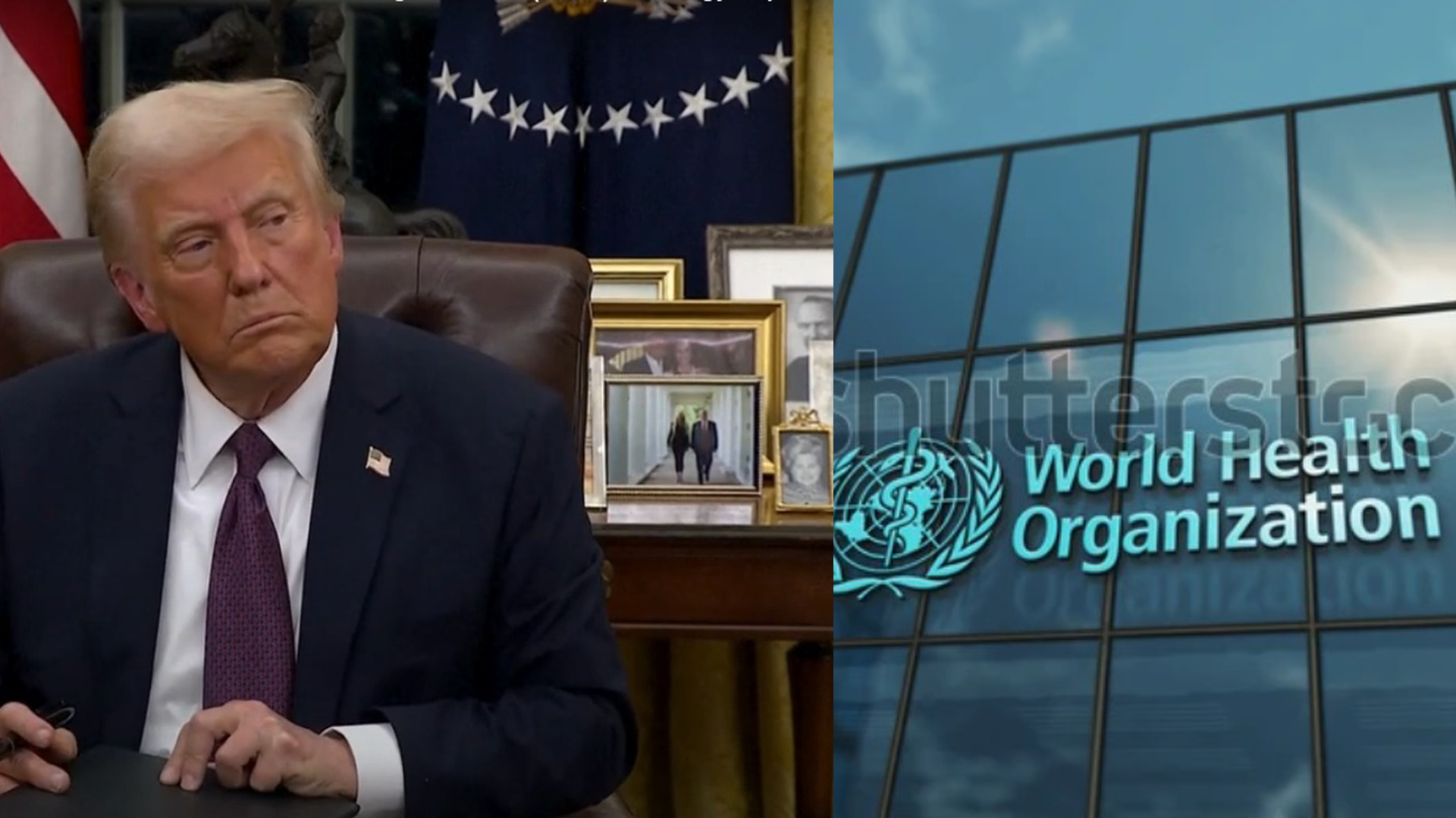 Trump orders US exit from the World Health Organization