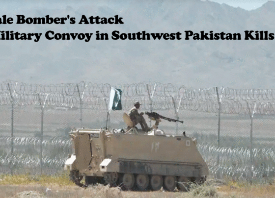 Female Bomber's Attack on Military Convoy in Southwest Pakistan Kills 1