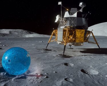 Soil as a Blue Marble – A Dazzling Unused Point of view from the Versatility Moon Lander