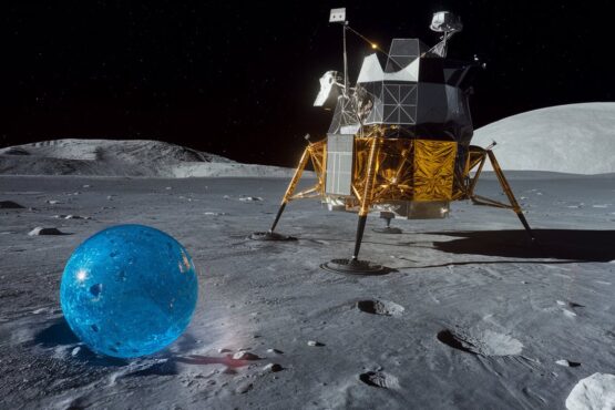 Soil as a Blue Marble – A Dazzling Unused Point of view from the Versatility Moon Lander